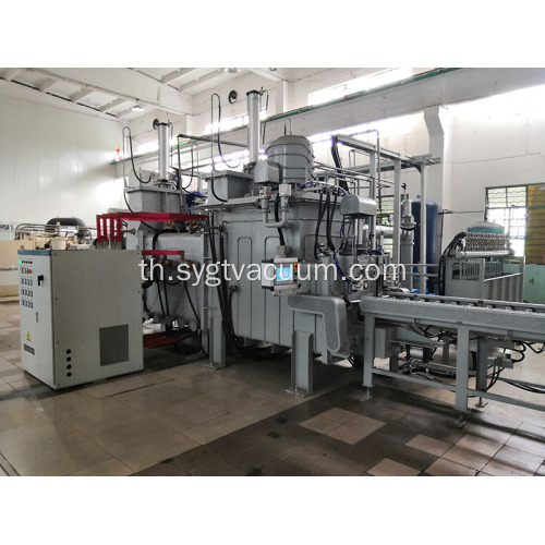 Rollers Guide Rail Furnace Sintering สูญญากาศสามห้อง